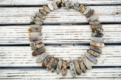 Ocean Jasper 8-11mm freeform beads (ETB00483)
