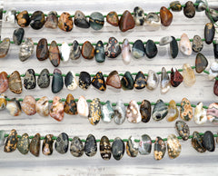 Ocean Jasper freeform beads (ETB01059)