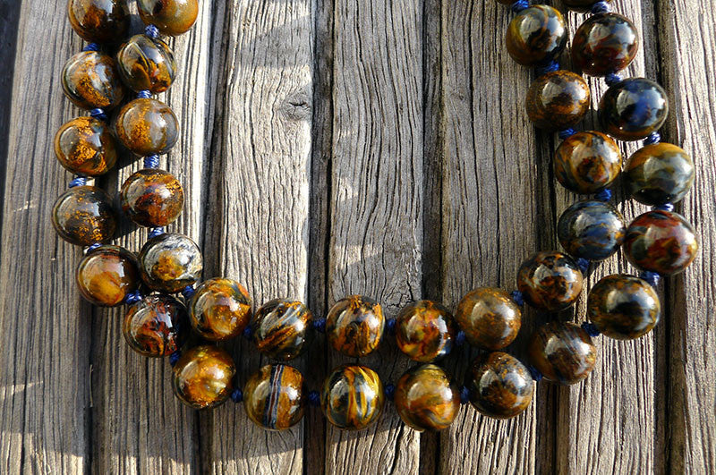 Pietersite 9-10mm round beads (ETB00654)