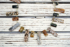 Ocean Jasper 9-13mm rectangular beads (ETB01086)