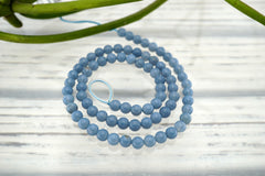 Owyhee Blue Opal 5-5.5mm round beads (ETB01057)