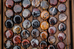 Pilbara 17-22.5mm round disc beads (ETB00906)