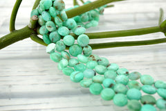 Chrysoprase 8.5-10mm button beads (ETB01105)