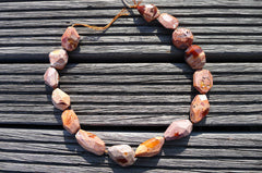 Mexican Opal 12-20mm faceted beads (ETB00694)