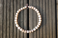 Pink Opal 7-15mm triangular prism beads (ETB00635)