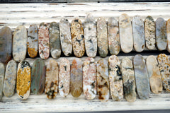 Ocean Jasper 8-11mm freeform beads (ETB00483)