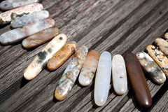Ocean Jasper 9-12mm freeform beads (ETB00481)