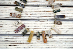 Ocean Jasper 9-13mm rectangular beads (ETB01086)