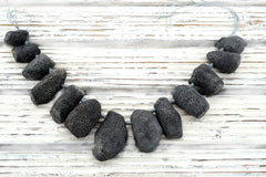 Natural Bryozoan Coral freeform beads (ETB01194)