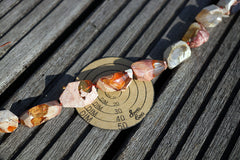 Mexican Opal 12-20mm faceted beads (ETB00696)