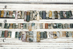 Ocean Jasper rectangular beads (ETB01084)