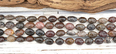 Dinosaur Bone 11-14mm oval beads (ETB01202)