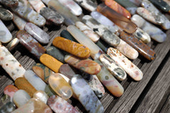 Ocean Jasper 9-12mm freeform beads (ETB00481)