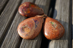 Mexican Opal freeform pendants (ETP00219)