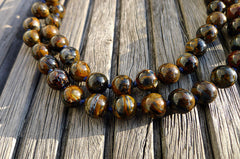Pietersite 9-10mm round beads (ETB00654)