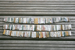 Ocean Jasper 7 - 9 mm long rectangular beads (ETB00960)