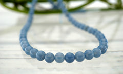 Owyhee Blue Opal 5-5.5mm round beads (ETB01057)