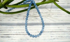 Owyhee Blue Opal 5-5.5mm round beads (ETB01055)