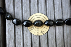 Rainbow Obsidian 13-21mm pebble beads (ETB00746)