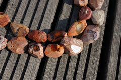 Mexican Opal 15-23mm faceted beads (ETB00693)