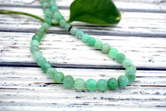 Chrysoprase 8-9mm round beads (ETB01102)
