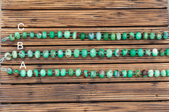 Natural Chrysoprase rondelle beads (ETB00877)