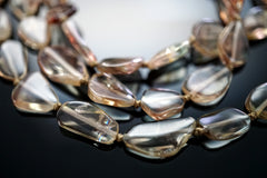 Oregon SunStone freeform beads (ETB01401) Healing crystal/Unique jewelry/Vintage jewelry/Gemstone necklace