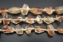 Oregon SunStone facted beads 6-12mm (ETB01510) Healing stone/Unique jewelry/Vintage jewelry/オレゴンサンストーン