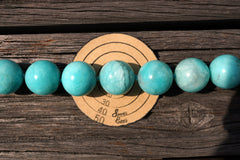 (SPL00048) Peruvian Amazonite round beads