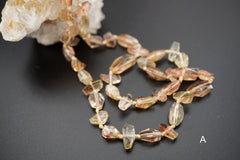 Oregon SunStone facted beads 6-12mm (ETB01510) Healing stone/Unique jewelry/Vintage jewelry/オレゴンサンストーン