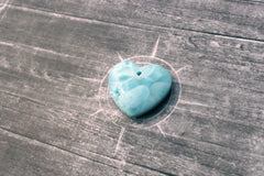 (SPL00066) Larimar large heart pendant