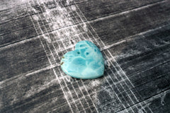 (SPL00066) Larimar large heart pendant