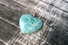 (SPL00066) Larimar large heart pendant