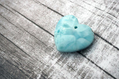 (SPL00066) Larimar large heart pendant