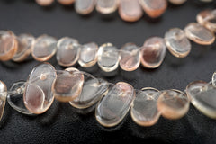 Oregon SunStone oval beads 4.5-8mm (ETB01383) Healing crystal/Unique jewelry/Vintage jewelry/オレゴンサンストーン