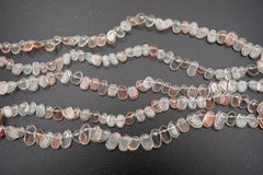 Oregon SunStone oval beads 4.5-8mm (ETB01383) Healing crystal/Unique jewelry/Vintage jewelry/オレゴンサンストーン