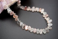 Oregon SunStone oval beads 4.5-8mm (ETB01383) Healing crystal/Unique jewelry/Vintage jewelry/オレゴンサンストーン