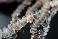 Oregon SunStone oval beads 4.5-8mm (ETB01383) Healing crystal/Unique jewelry/Vintage jewelry/オレゴンサンストーン
