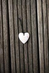 Pink Opal heart shape pendant (ETP00150)