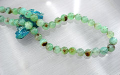 Chrysoprase 10-10.5mm round beads (ETB01322)