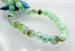 Chrysoprase 10-10.5mm round beads (ETB01322)