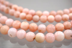 Peruvian Pink Opal 6-6.5mm round beads (ETB01325)