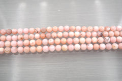 Peruvian Pink Opal 6-6.5mm round beads (ETB01325)