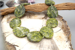 Stichtite/ Atlantisite 34-42mm freeform beads (ETB00344)