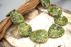Stichtite/ Atlantisite 34-42mm freeform beads (ETB00344)