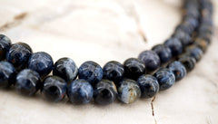 Pietersite A Grade  6.5-7mm round beads (ETB00655)