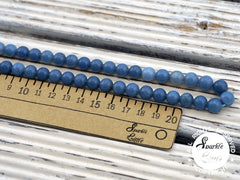 Owyhee Blue Opal 7.5-8mm round beads (ETB01064)