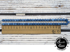 Owyhee Blue Opal 7.5-8mm round beads (ETB01064)