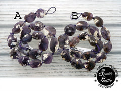 Salvia Chalcedony freeform beads (ETB01098)