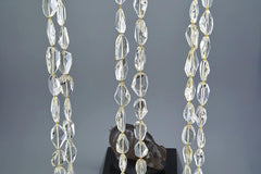 Natural Citrine quartz faceted beads A grade (ETB01114)